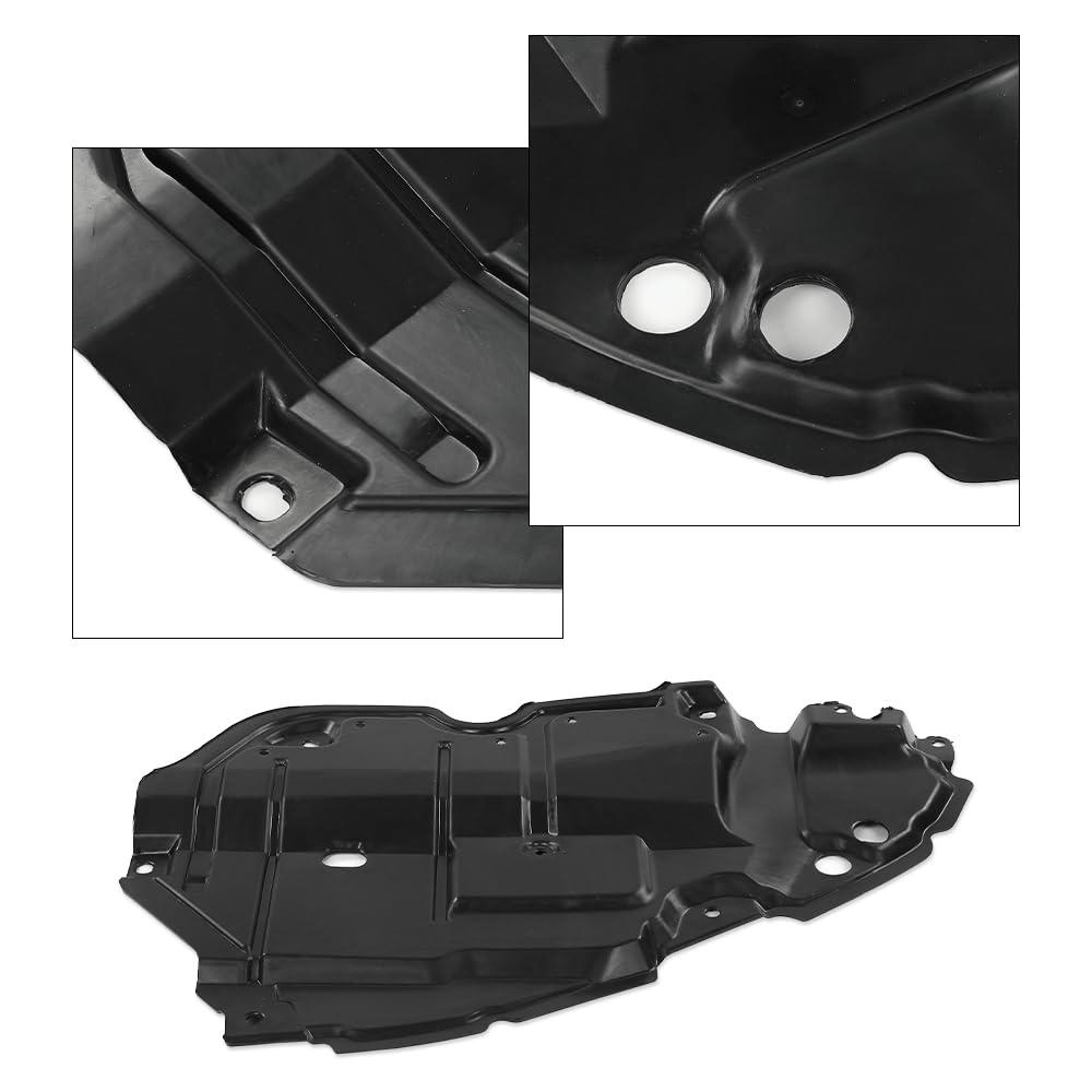G-PLUS Engine Splash Shield Compatible with 2007-2009 Toyota Camry Hybrid 5144106060 5144206050 TO1228135 TO1228134 Engine Under Cover