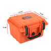G-PLUS Orange Graded Card Storage Box Fit BGS PSA SGC FGS Graded Sports Trading Cards, Deep Travel Size Waterproof Case Slab Holder & Protector Holds 45 PSA Graded Cards or 100 Ungraded Cards