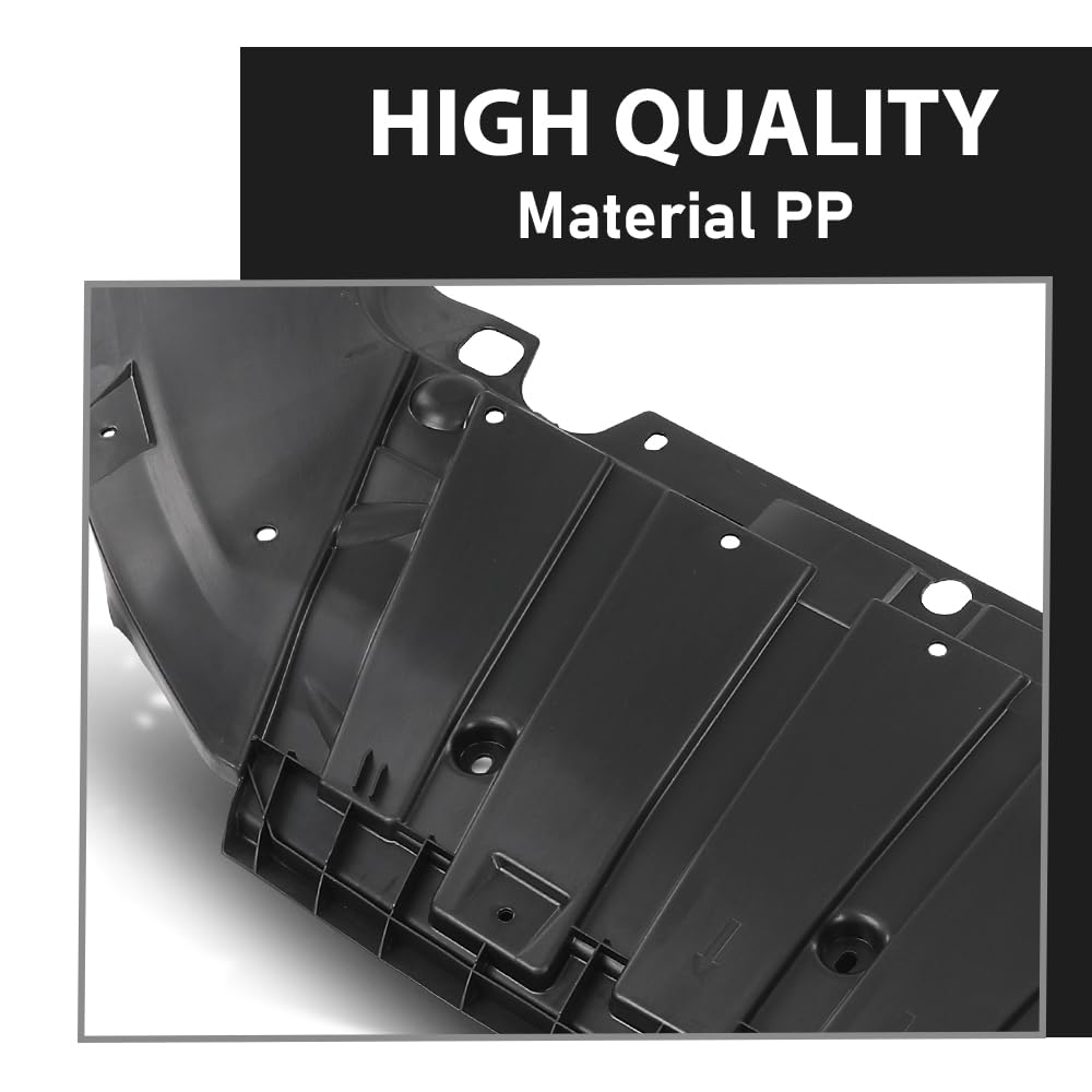 G-PLUS Lower Under Cover Engine Splash Shield, Compatible with Ford Focus 2015-2018, FO1228150, F1EZ17808A