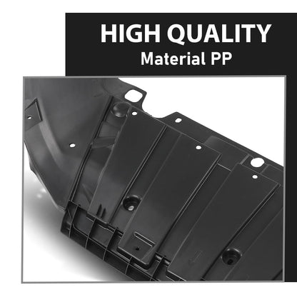 G-PLUS Lower Under Cover Engine Splash Shield, Compatible with Ford Focus 2015-2018, FO1228150, F1EZ17808A