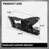 G-PLUS Pair Front Headlight Brackets, Compatible with Audi A6 S6 C7 2011-2014/ A6 Allroad Quattro 2013-2016/ RS6 2013-2016, Headlamp Support Left Driver & Right Passenger Side 2PCS, 4G0805607