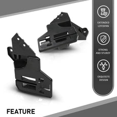 G-PLUS Front Bumper Mount Bracket for Range Rover 2003-2009 Black Product Specifications