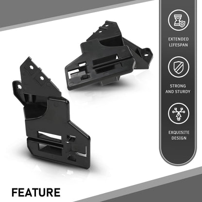 G-PLUS Front Bumper Mount Bracket Compatible with Range Rover 2003-2009 Black