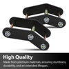 G-PLUS Front and Rear 2" Shackle Relocation Lift Kit Compatible with Jeep Wrangler YJ 1987-1995 Front & Rear 2" Buckle Lift Kit