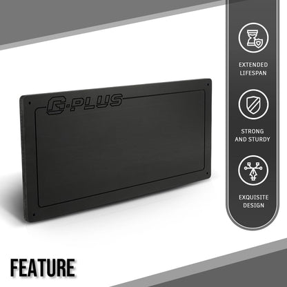 G-PLUS Bass System Custom Made Amplifier Rack 1/2 PVC Plastic Fit Most Popular Trucks/Suvs/Cars with A Lot of Space for Your Bass Amp and Epicenter Black