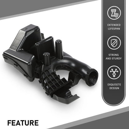 G-Plus Black Engine Air Intake Resonator Assembly Compatible with Nissan Sentra 2013-2018 16554-3RC2A, 165543RC2A