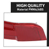G-PLUS Pair Rear Bumper Reflector Light, Compatible with Benz GL320 2007-2009 CDI 164.822/ GL450 2007-2008 164.871/ GL550 2008-2009 164.886, Left & Right Side 2PCS, 1648201174, 1648201274