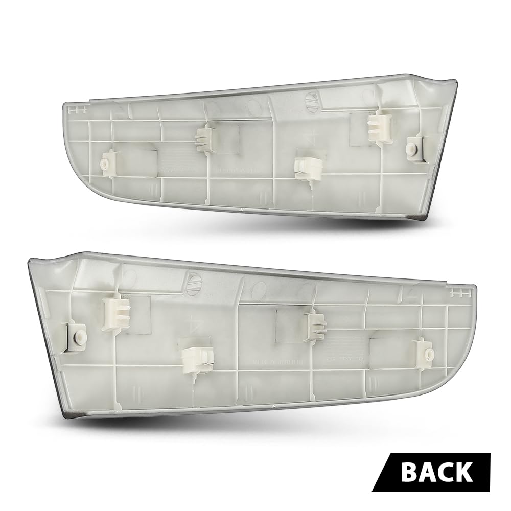 G-PLUS Pair Rear Door C Pillar Molding, Compatible with Kia Sportage 2011-2016, LH Driver & RH Passenger 2PCS, Black, 832703W000, 832803W000, 83270-3W000, 83280-3W000