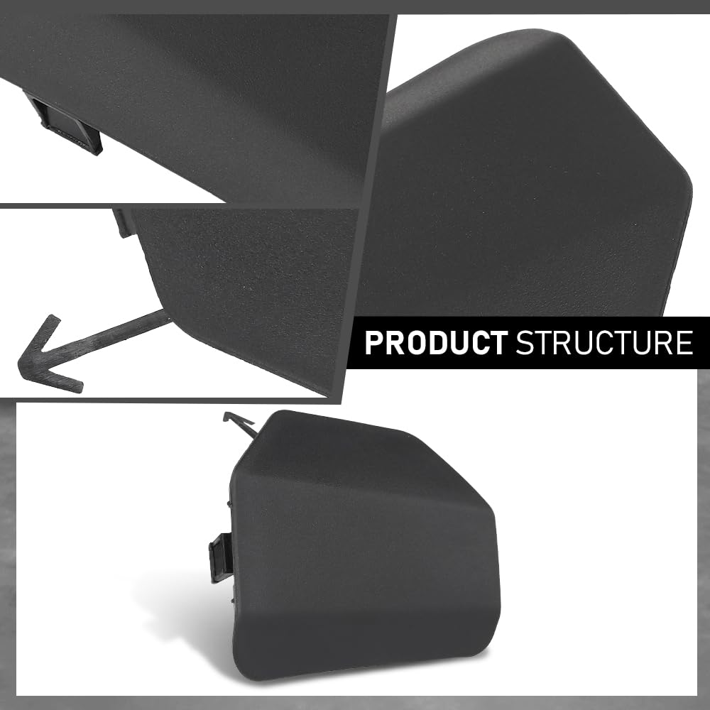 G-PLUS Front Bumper Tow Hook Cover, Compatible with Toyota Corolla Cross 2022 2023, TO1029144, 531280A060