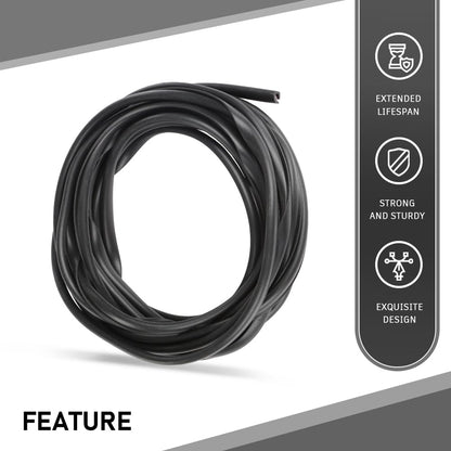 G-PLUS Fender Flare Rubber Seal 18 Feet(5.4864m) Edge Trim, Fender Flare Gasket Universal Fit for Car and Truck Wheel Wells