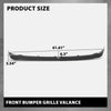 G-PLUS Front Lower Bumper Grille Valance, Compatible with Ford EcoSport 2018-2022, GN1Z17626BD, GN1Z-17626-BD
