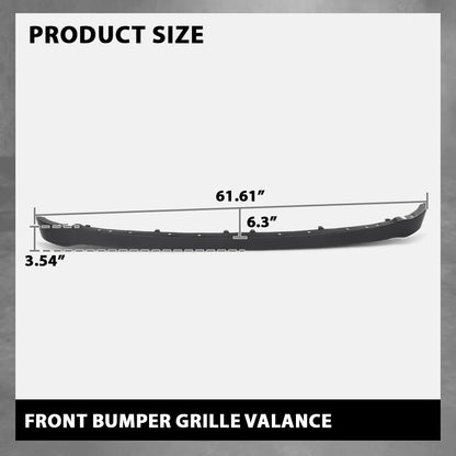 G-PLUS Front Lower Bumper Grille Valance, Compatible with Ford EcoSport 2018-2022, GN1Z17626BD, GN1Z-17626-BD