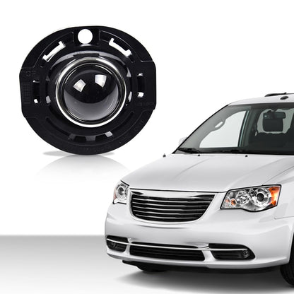 G-PLUS Front Bumper Driving Fog Lights, Compatible with Chrysler 300 2014/Dodge Avenger Charger/Chrysler 200 2014 2015/Dodge Challenger Durango Cherokee (Clear Lens)