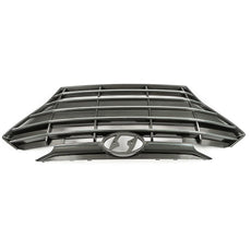 G-PLUS Front Upper Bumper Grille Compatible with Hyundai Elantra 2019-2020 Chrome Side View