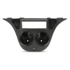 G-PLUS Golf Cart Drive Dash Mounted Radio Adapter w/Cup Holder Compatible with Yamaha, Black
