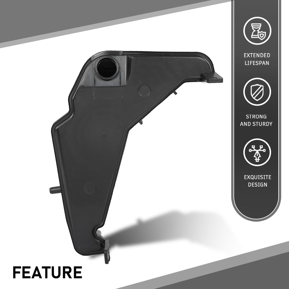 G-PLUS Washer Reservoir, Compatible with Audi Q5 2009-2017/ SQ5 2014-2017, 8R0-955-453-D Black