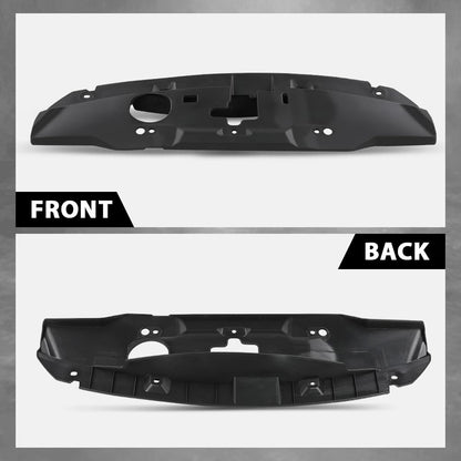 G-PLUS Radiator Support Cover Upper Compatible with Honda CRV 2010-2011 Black 71141SWA000, HO1224105