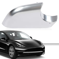 G-PLUS Mirror Cover for Tesla Model 3 2017-2022 Right Silver Front View