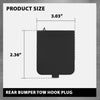 G-PLUS Rear Bumper Tow Hook Plug Cover Compatible with Jeep Cherokee 2019-2023 68306584AA