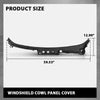 G-PLUS Windshield Wiper Cowl Panel Cover, Compatible with BMW F10 F11 528i 535d 535i M5 2011-2016, Only Fit Left Hand Drive Vehicles, 51717203124