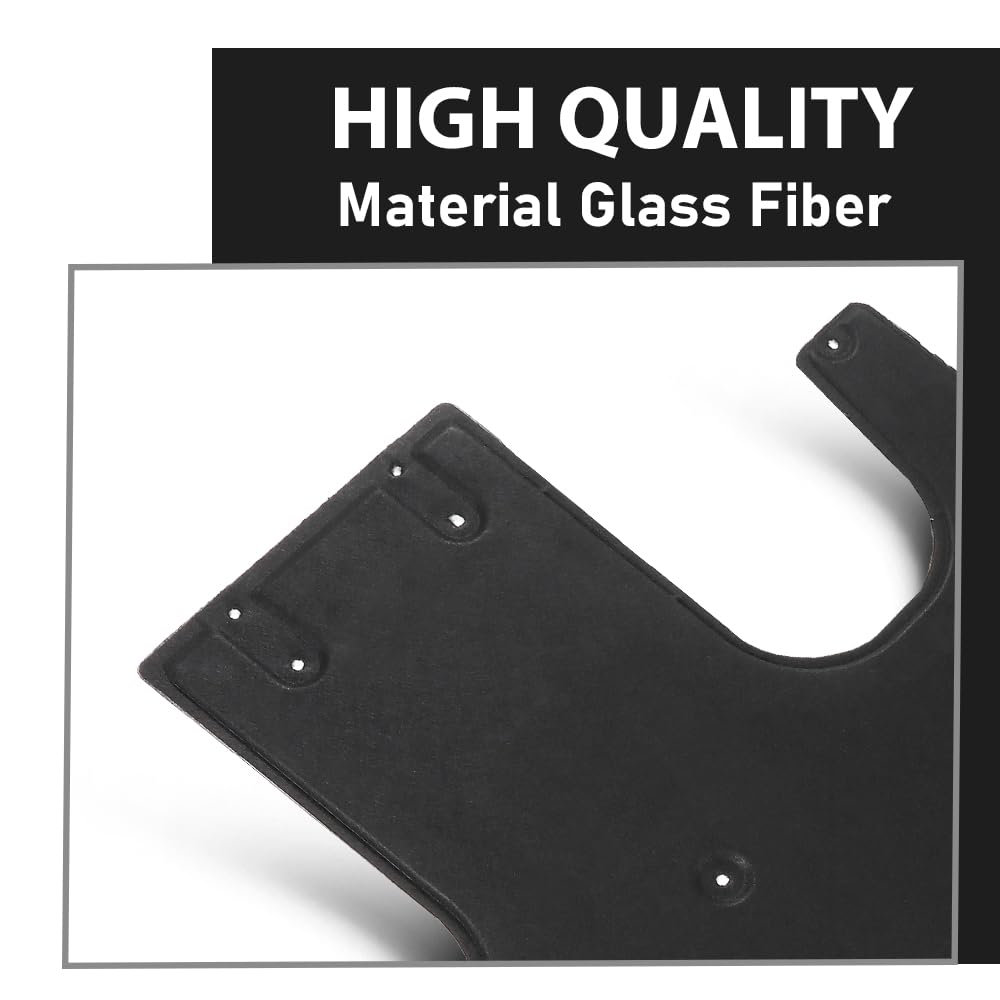 G-PLUS Under Engine Radiator Splash Shield Cover, Compatible with Porsche Panamera 2010-2016, 97050411702, 97050411700