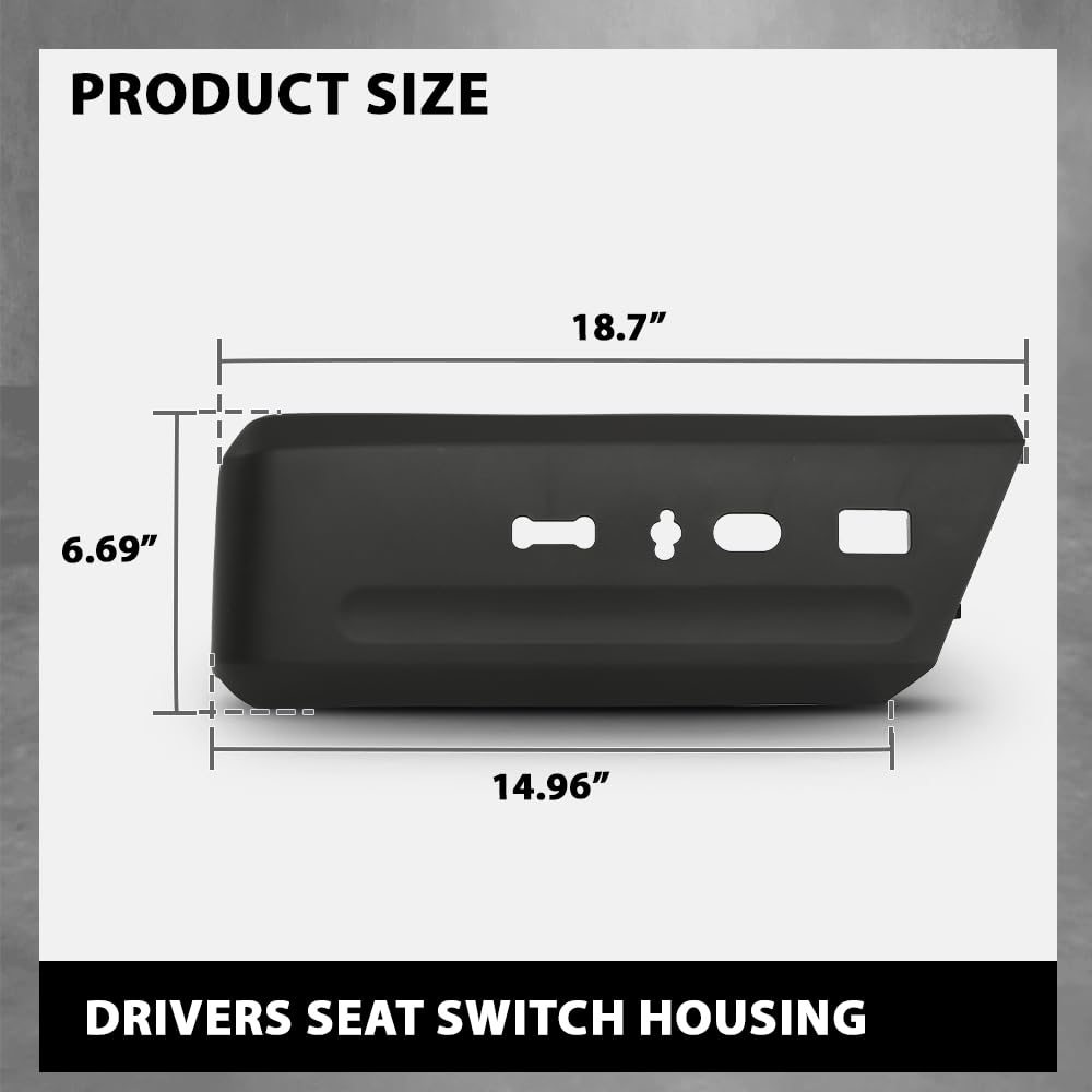 G-PLUS Drivers Seat Switch Housing Compatible with Ford Expedition 2007-2014 7L1Z14A707CC