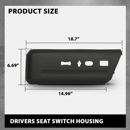 G-PLUS Drivers Seat Switch Housing Compatible with Ford Expedition 2007-2014 7L1Z14A707CC