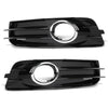 G-PLUS Front Bumper Fog Light Grille Cover Compatible with Audi A3 8P S-Line 2009-2012,Only Fit for S-Line Bumper 8P0807682, 8P0807681
