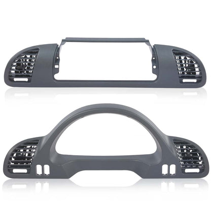G-PLUS Dash Panel Bezel with A/C Nozzle RH Passenger Side & RH Driver Side Compatible with 2002-2006 Dodge Sprinter Dash Cover 05104261AA, 5104261AA 5104262AA