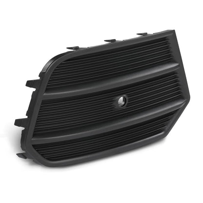G-PLUS Front Right Bumper Face Bar Grille, Compatible with Audi Q3 Premium 2017 2018/ Prestige 2016-2017/ Q3 Quattro Premium 2016-2018, Passenger Side Exterior Outside Fog Light Cover