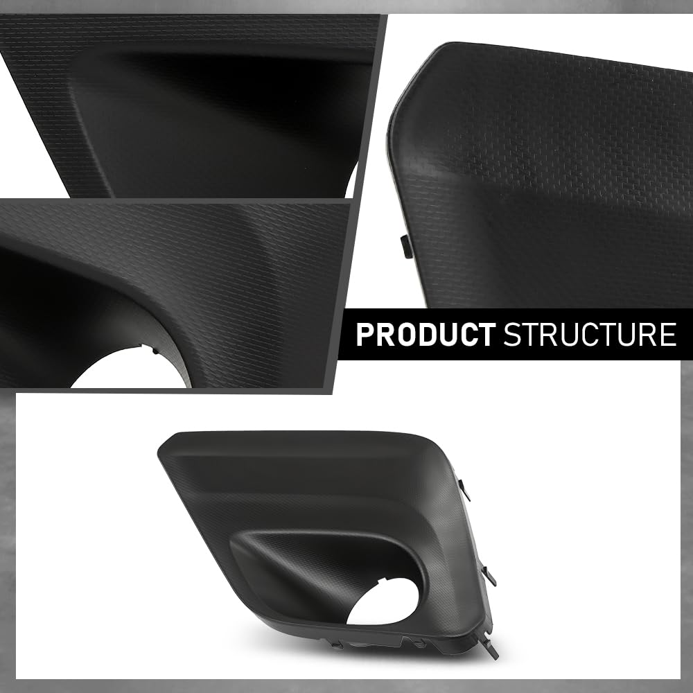 G-PLUS Fog Light Trim Cover Bezel Driver Side Compatible with Subaru Forester 2019-2021 57731SJ050