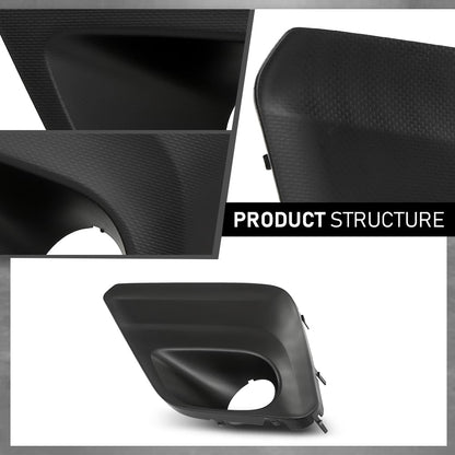 G-PLUS Fog Light Trim Cover Bezel Driver Side Compatible with Subaru Forester 2019-2021 57731SJ050
