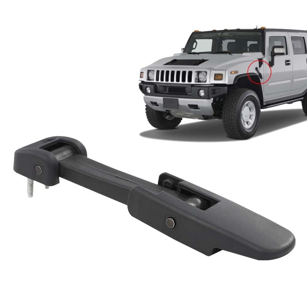 G-PLUS Hood Latch Compatible With Hummer H2/Chevy Kodiak/GMC TopKick 2003 2004 2005 2006 2007 2008 2009 Black GM 15097841