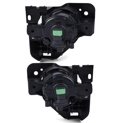 G-PLUS Driving Fog Lights Compatible with 2009-2014 Nissan Maxima Only, Clear Bumper Fog Lamps A pair W/Bulbs + Switch Harness Kit