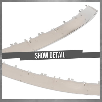 G-PLUS Rear Lower LH or RH Bumper Molding Trim Compatible with Benz CLA250 2014-2016 1178850023, MB1144139 Silver