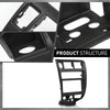 G-PLUS Center Dash Climate Control Radio Bezel Trim Compatible with Toyota Tacoma 1998-2004 Black Dashboard Panel
