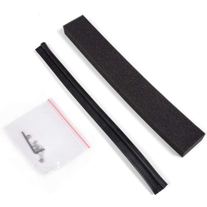 Black Performance Radiator Shroud Cooling Plate Kit Compatible With Subaru WRX STI 2015 2016 2017 2018