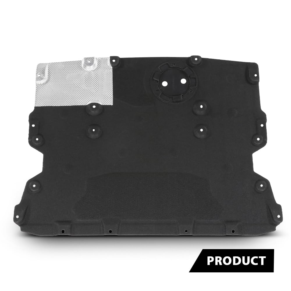 G-PLUS Front Lower Engine Splash Shield, Compatible with BMW X3 sDrive30i/ xDrive30e 2019-2023, Fit X3 X4 (submodel: M40i, xDrive30i) 2018-2023, 51757417386, BM1228196C