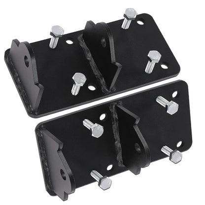G-PLUS Engine Swap Adapter Plate Engine Mount Left Right Bracket Compatible with Chevy LS LSX 73-98 EW-C164