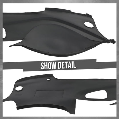 G-PLUS TPE Molded Dashboard Dash Cover Compatible with Honda Acura TL 2004 2005 2006 2007 2008 Dash Board Cover (Black)