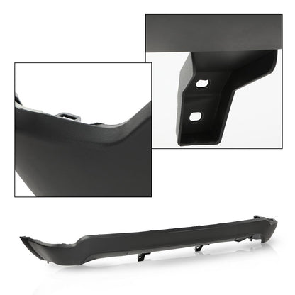 G-PLUS Lower Rear Bumper Cover w/o Tow Textured Compatible with Jeep Grand Cherokee 2011-2021 (For Models with 3.6L Single Exhaust & without Tow Package)