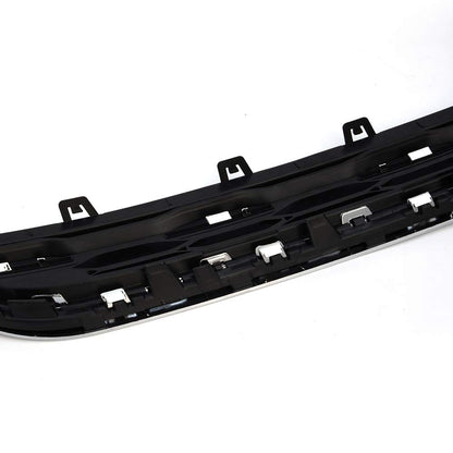 G-PLUS Chrome Front Bumper Upper Grille Assembly Compatible With 2016-2018 Chevy Malibu ABS Honeycomb Mesh Grille Replacement