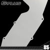 G-PLUS A/C Heater Delete Panel Plate Compatible with Heater Only (No A/C) 64 Chevelle