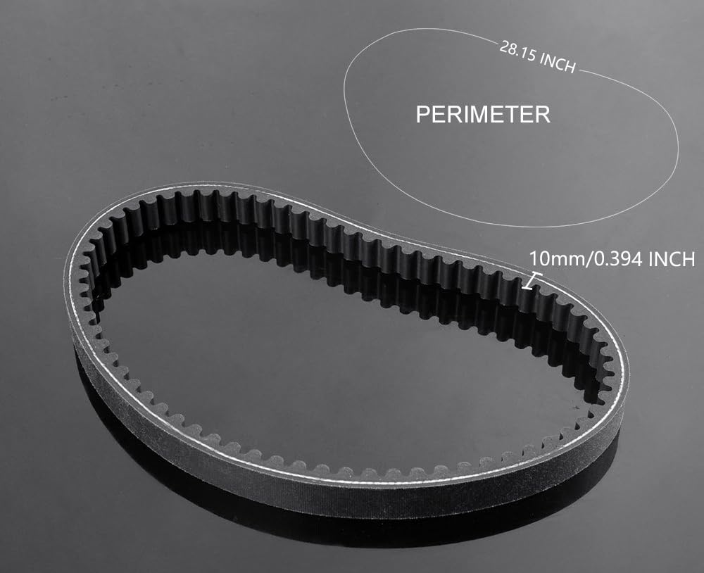 G-PLUS Go Kart Drive Belt for 30 Series Compatible with Manco 5959 Comet 203589 fit Kartco 7628 Go Kart Black