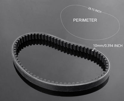 G-PLUS Go Kart Drive Belt for 30 Series Compatible with Manco 5959 Comet 203589 fit Kartco 7628 Go Kart Black