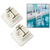 G-PLUS Ladder Flanges Compatible with Heavy Duty Resin in-Pool Above Ground Swimming Pool Ladder
