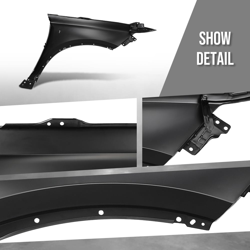 G-PLUS Front Driver Left Side Fender Black