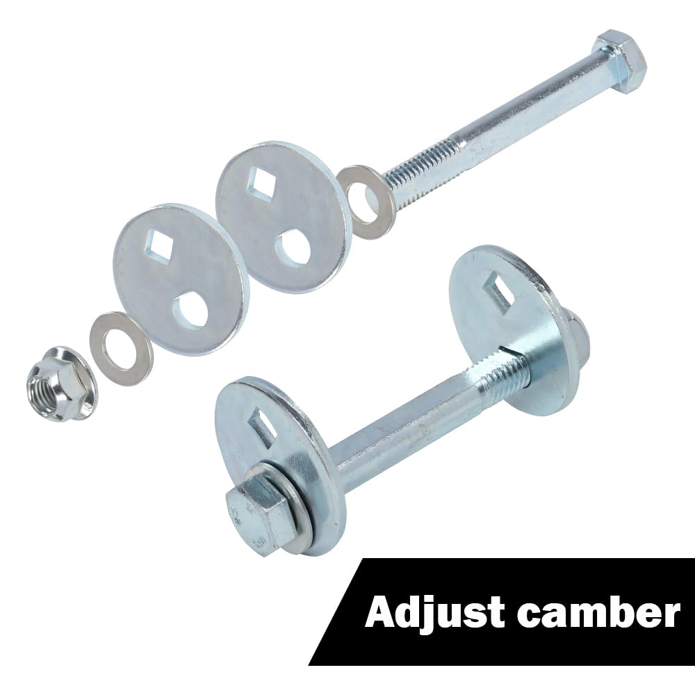 G-PLUS Front Alignment Camber Caster Cam Bolt Kit Compatible with Ford Explorer 2WD 4WD 1995-2001/ Ranger 2WD/4WD (All Cabs) 1998-2012, Fit Mazad B-Series 2WD/4WD (All Cabs) 1998-2010