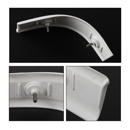 G-PLUS Corner Roof Moldings RH & LH Compatible with Ford F250 F350 F450 F550 Super Duty 1999-2007 Regular & Crew Cab Only (Not Fit Extended Cab) YC3Z-2551728-PTM YC3Z-2551729-PTM Painted White