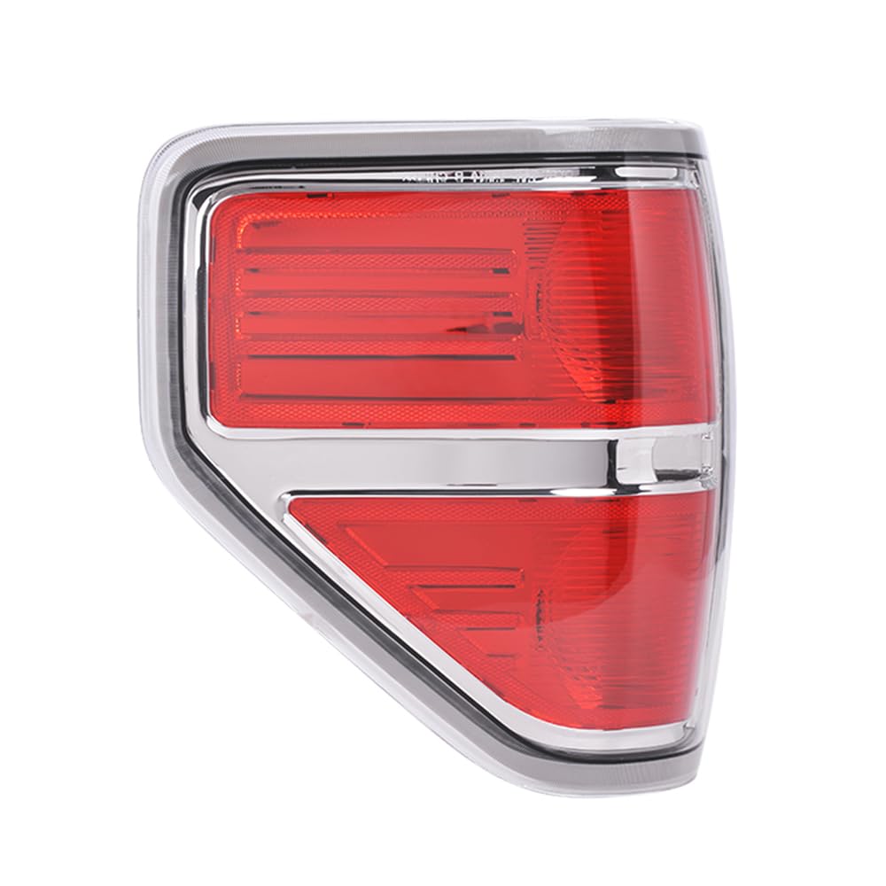 G-PLUS Rear Tail Lights Compatible With 2009-2014 Ford F150 2/4 Door (Not Fit Flareside Models,Not Fit Ogriginal Model with LED Tail Lamp) Brake Lamps Left Side luces traseras, faros traserosAssembly